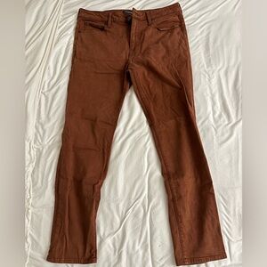 Express Slim Brown Jeans Size 34x32
